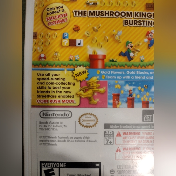 Nintendo New Super Mario Bros 2 game for the 3DS. - Picture 7 of 9